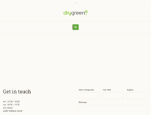 Tablet Screenshot of drygreen.com.au